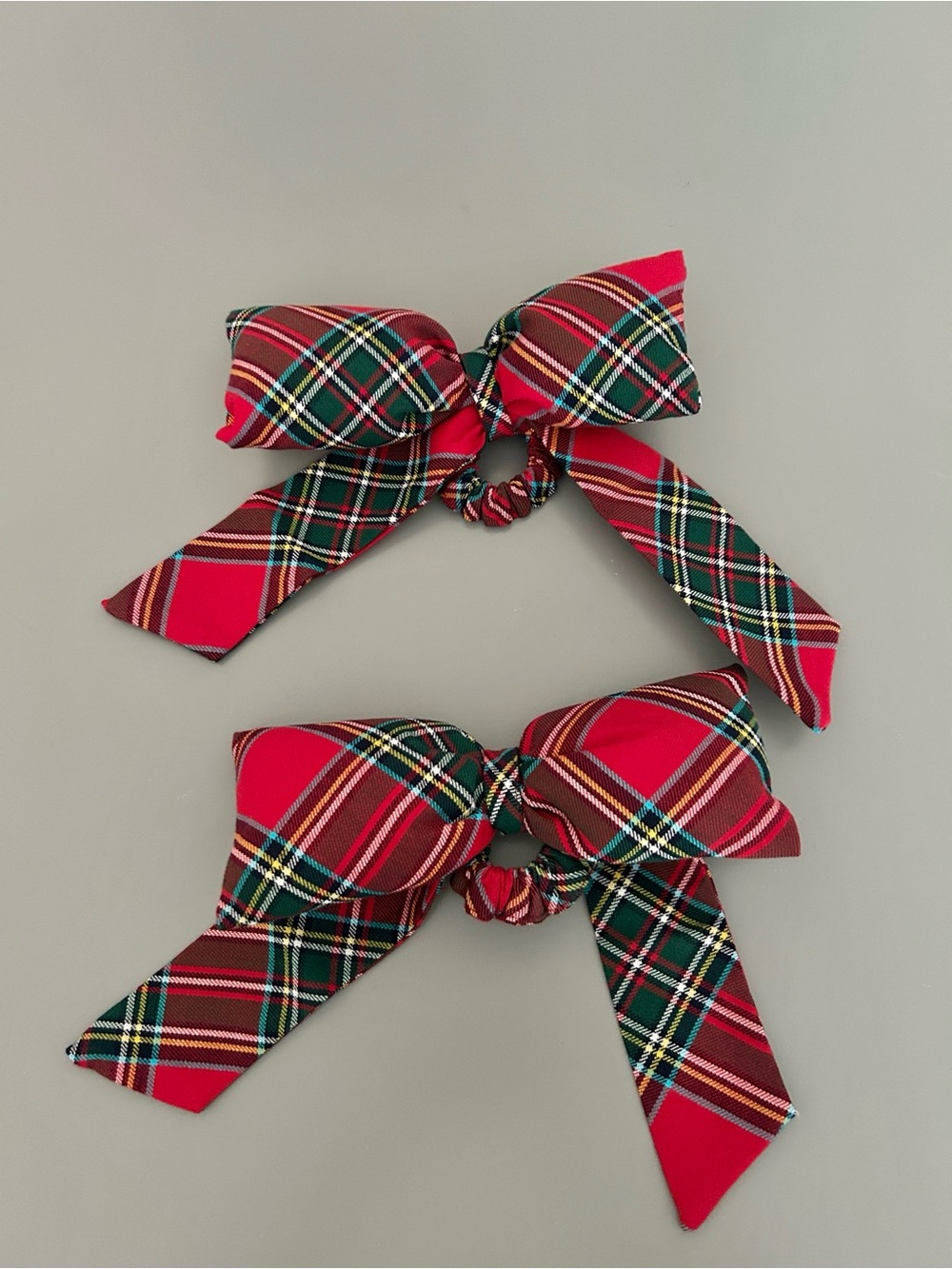 Mark & Graham tartan plaid napkin bow